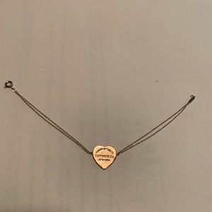 Tiffany heart tag bracelet